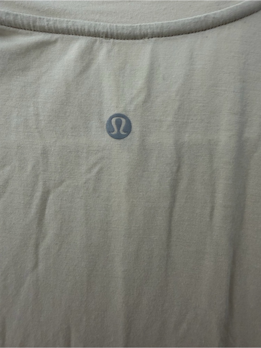 Lululemon Modal-Silk Blend Tie-Front Yoga Tank Top Natural Ivory (Size 4) - Picture 8 of 8